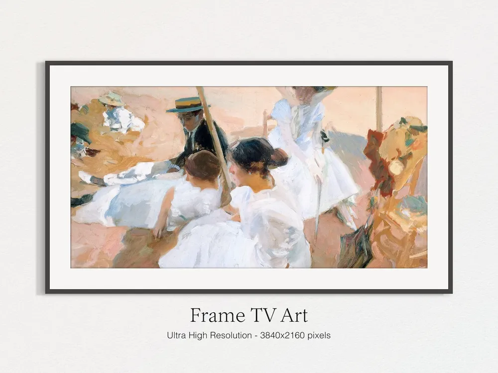 Romantic Summer Painting - Art Print - Image 4