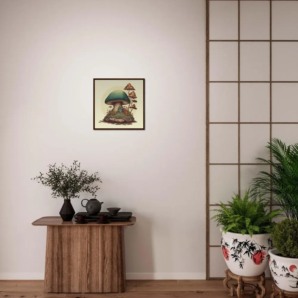 Mushroom Print, Vintage Botanical Illustration - Image 4