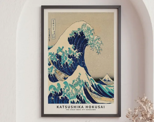 The Great Wave Off Kanagawa Ukiyo-E Art Print