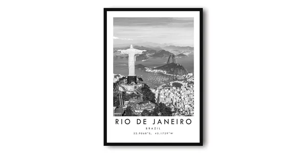 Rio De Janeiro Print Brazil Travel Poster