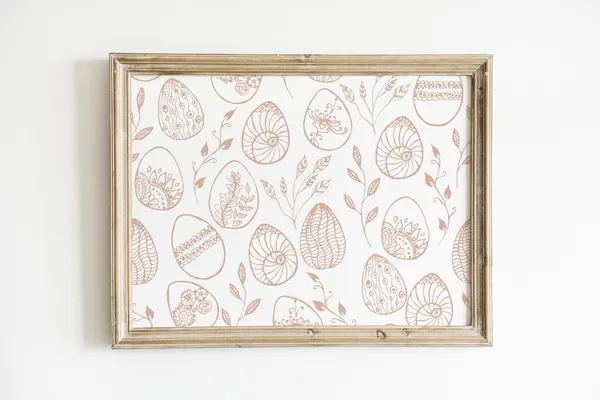 Easter Eggs Print, Minimalist Easter Decor