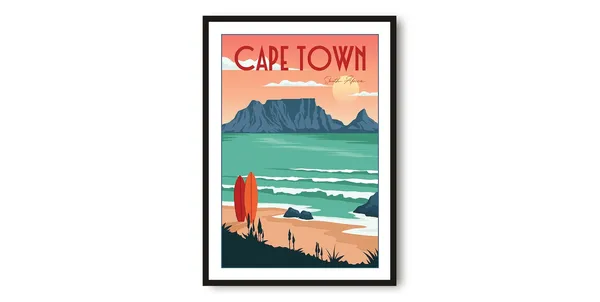 Cape Town South Africa Art Print