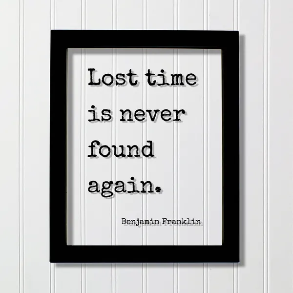 Benjamin Franklin Quote Art Print, Carpe Diem