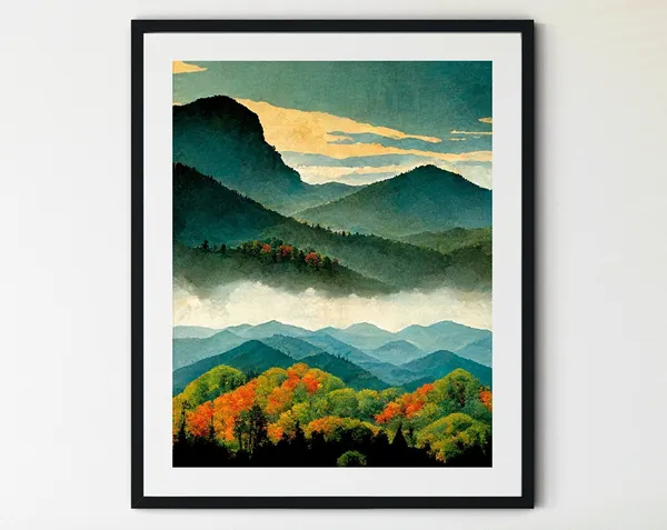 Great Smoky Mountains National Park Art Print
