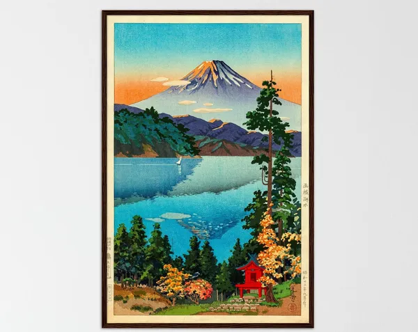 Japanese Koitsu Minimalist Travel Poster