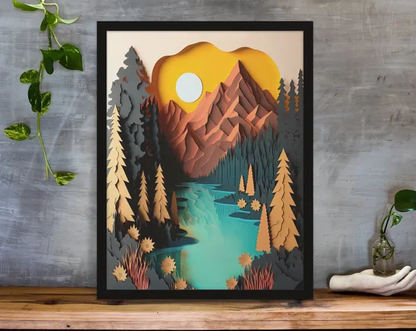 Explore Outdoors Mountain Travel Poster, Colorado Wall Art