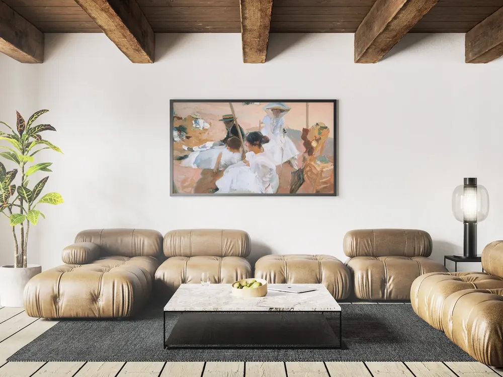 Romantic Summer Painting - Art Print - Image 3