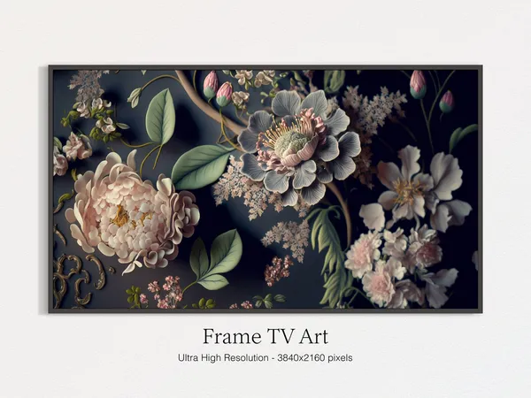 Fantastic Flowers Vintage Botanical Art Print