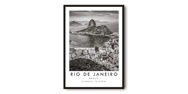 Rio De Janeiro Brazil Travel Poster