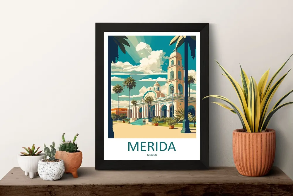 Merida Travel Poster, Home Wall Decor - Image 3