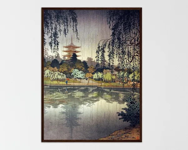 Japanese Ukiyo - Vintage Landscape Art