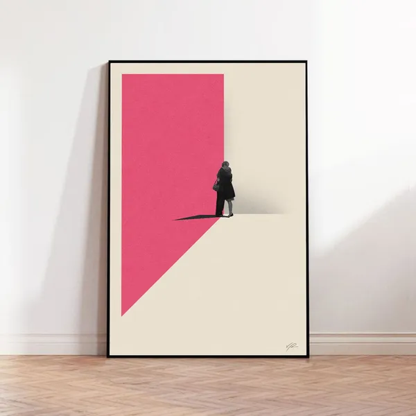 Lost In Translation-Inspired Mid-Century Modern Print