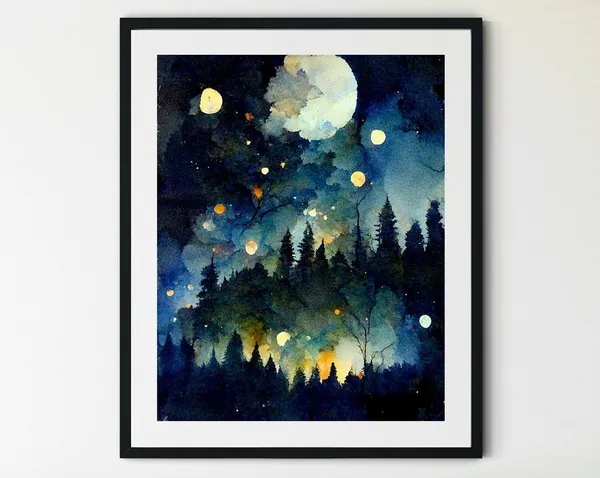 Night Sky Star Patterns Art Print, Star Chart