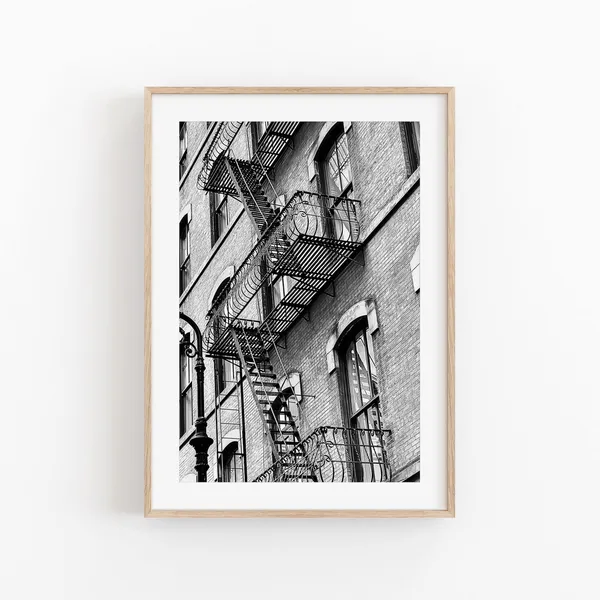Soho New York Travel Poster, Manhattan USA
