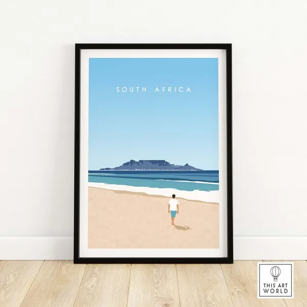 South Africa Travel Poster Print