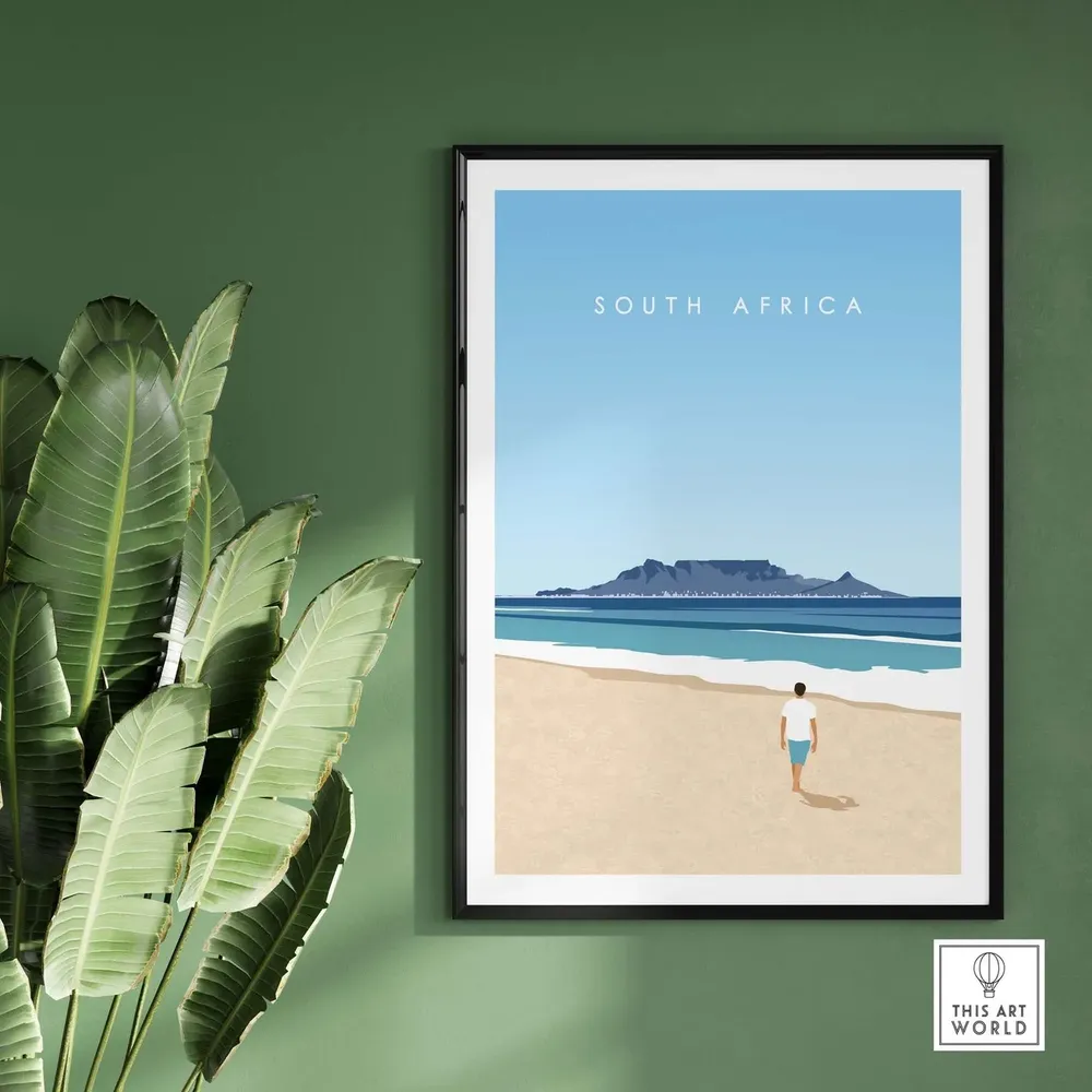 South Africa Travel Poster Print - Image 2