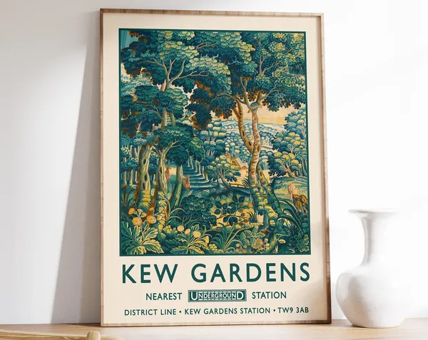 William Morris London Vintage Poster Print