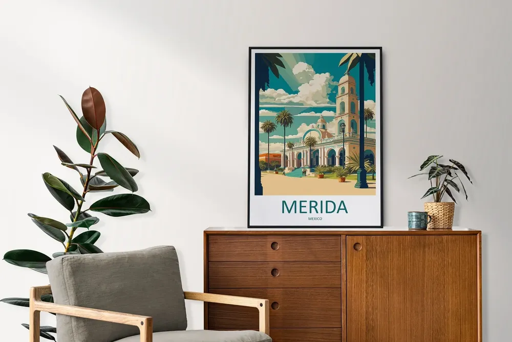 Merida Travel Poster, Home Wall Decor - Image 2