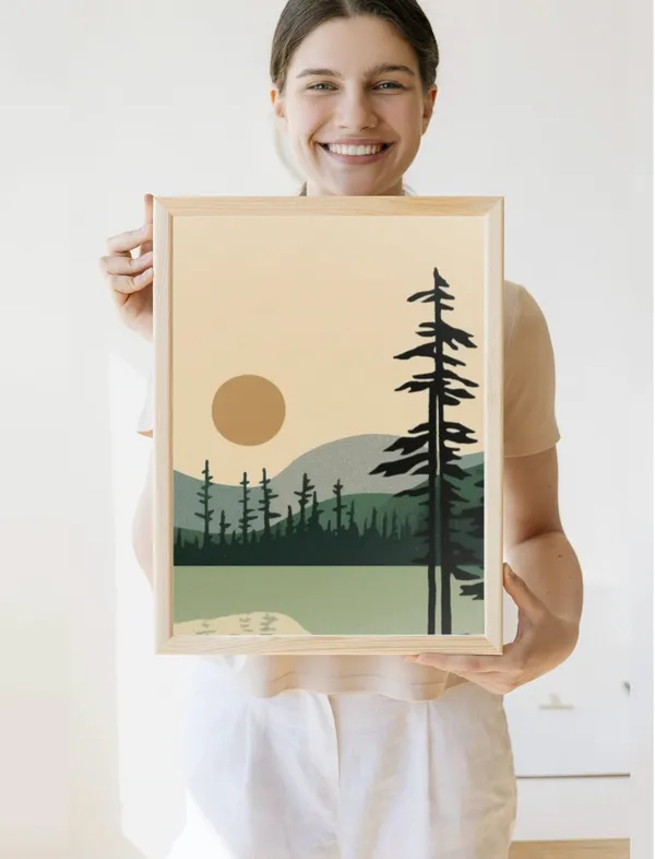 Vintage Minnesota Travel Poster Art Print