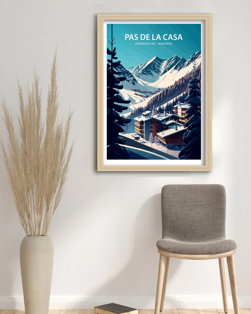 Pas De La Casa, Andorra Travel Poster - Image 3