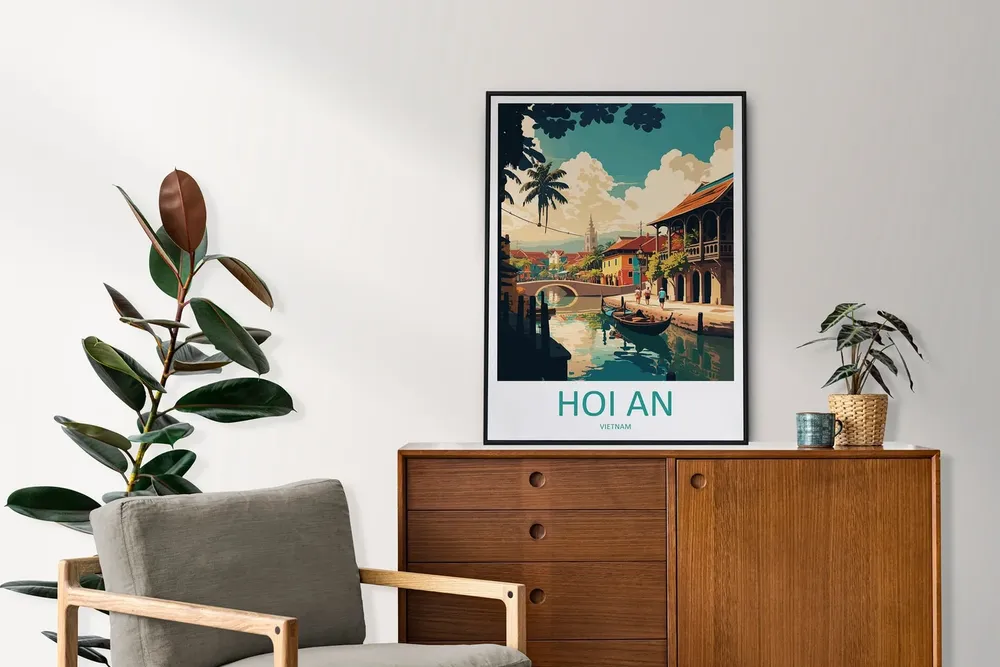 Hoi An Wall Hanging Travel Poster - Image 2