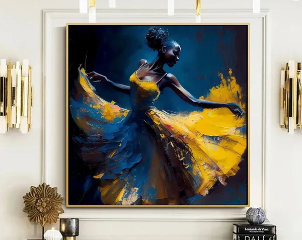 Ballerina Painting, Dance Art Print
