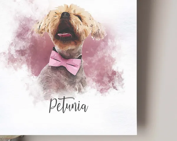 Custom Pet Portrait - Peekaboo Art