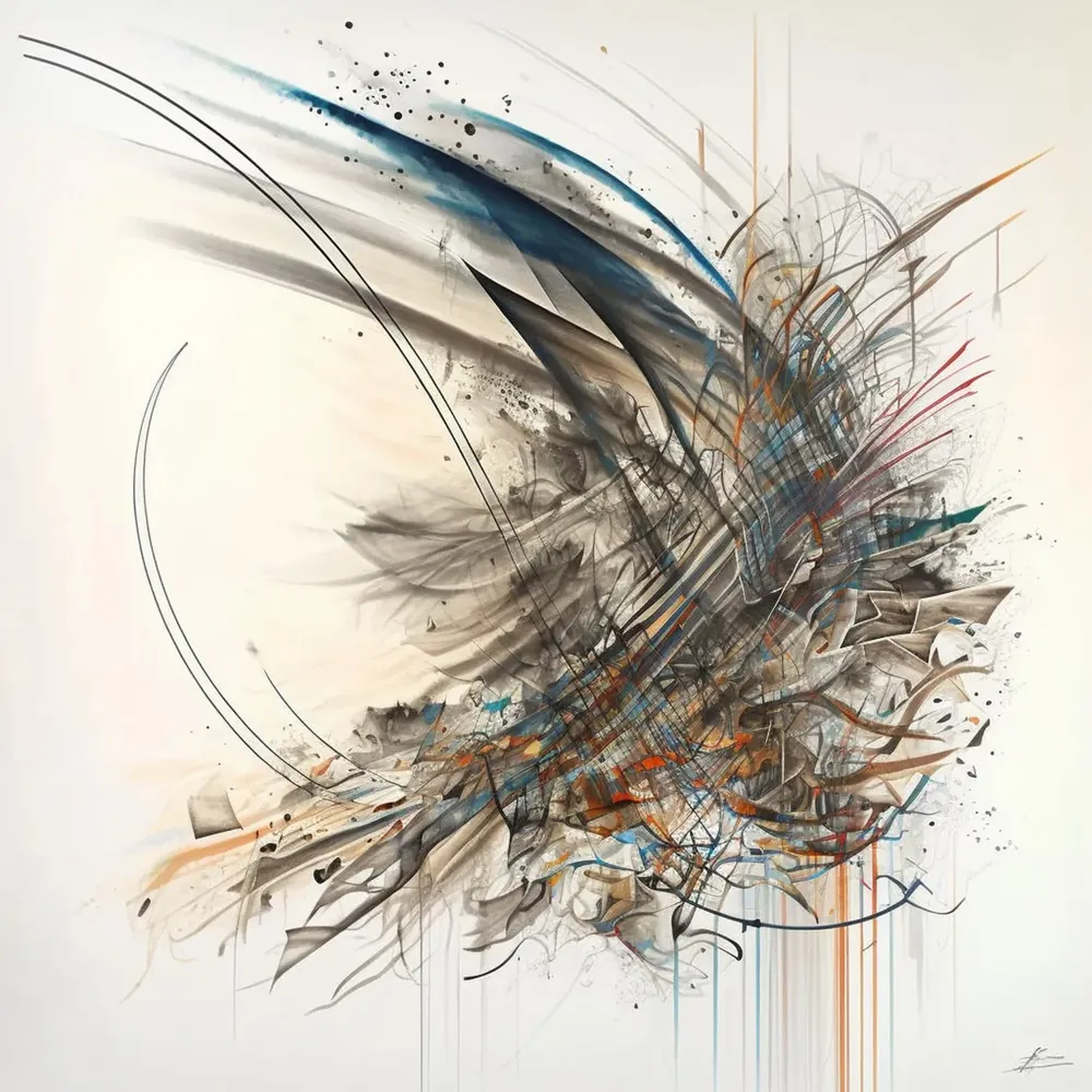Julie Mehretu 2 Iso Original Art Print