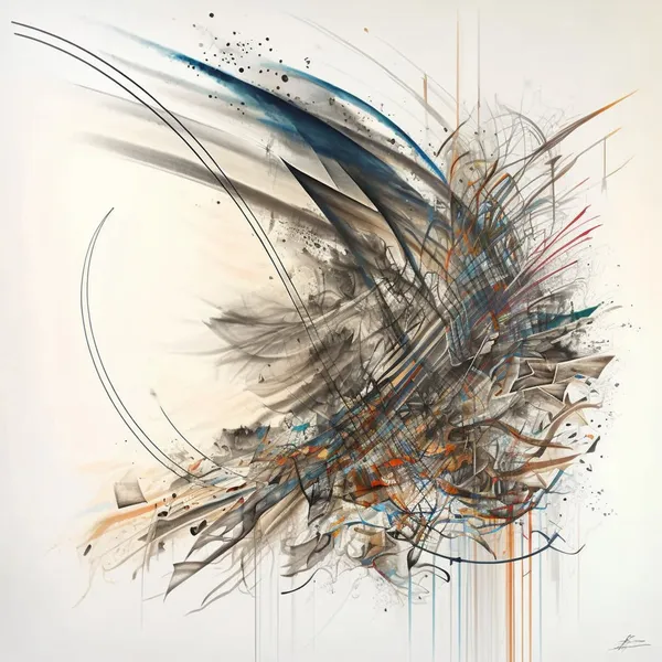 Julie Mehretu 2 Iso Original Art Print