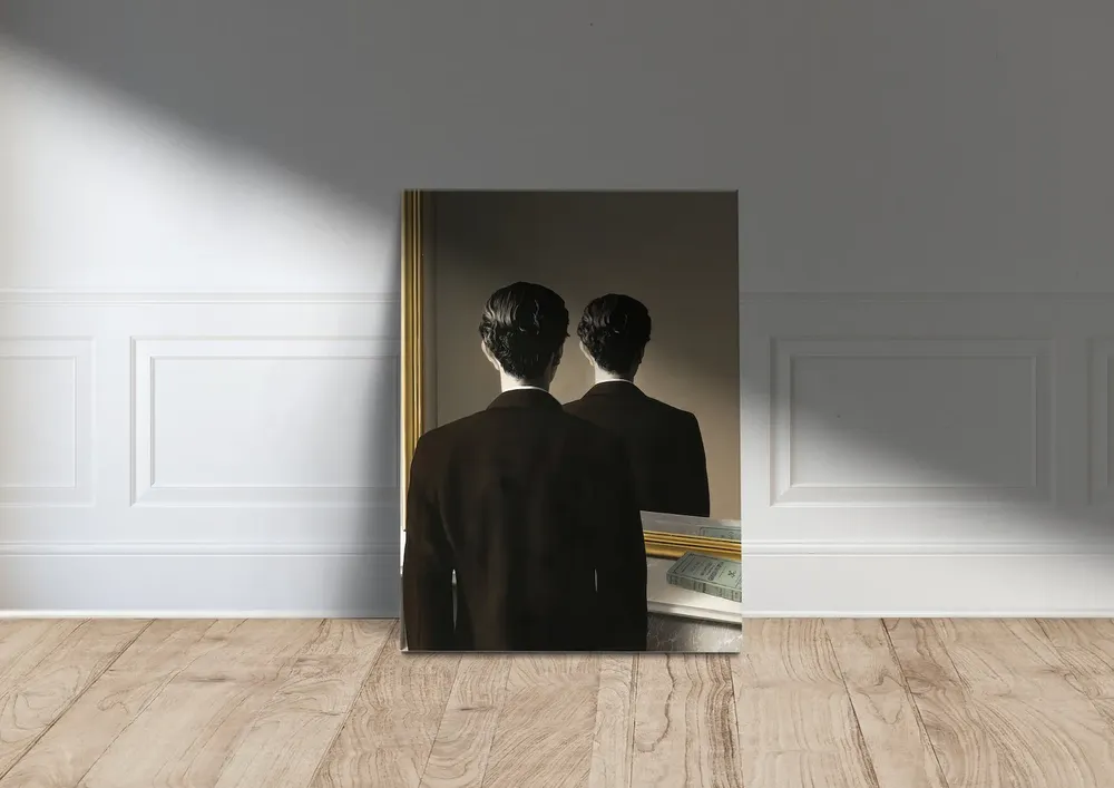 Rene Magritte-Inspired Art Print, Home Decor