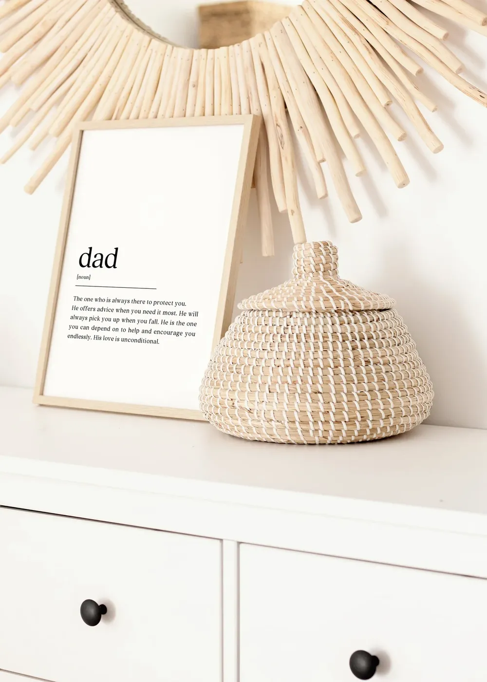Dad Definition - Minimalist Print - Image 2