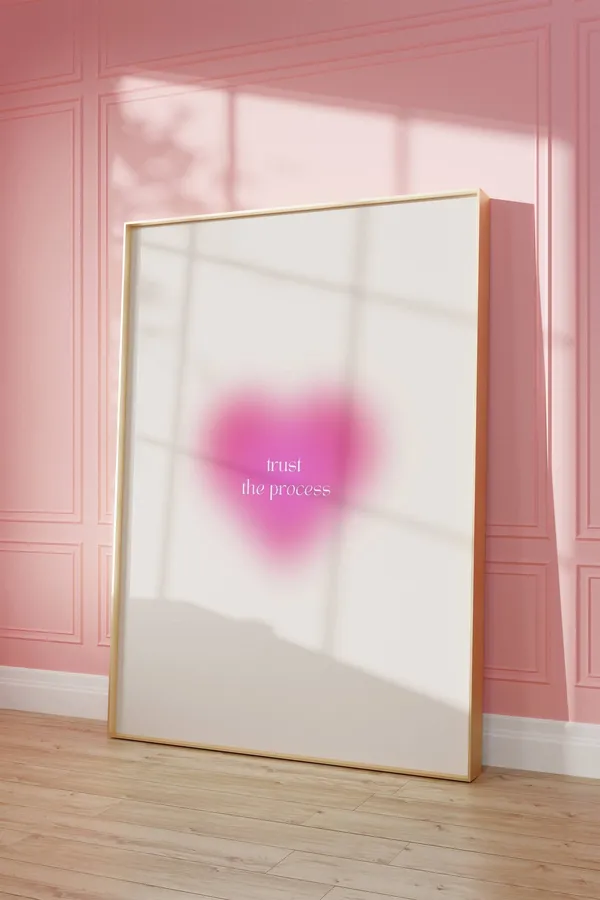 Self Love Divine Feminine Heart Art Print