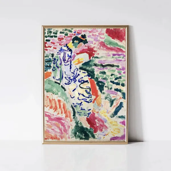 Henri Matisse Japanese Woman By Water Art Print