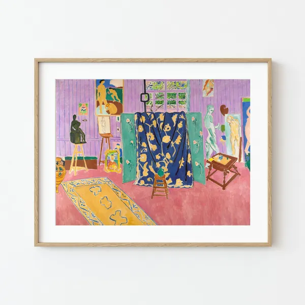 Henri Matisse Pink Studio Fauvism Art Print