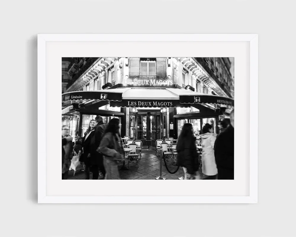 Les Deux Magots - Paris Photography
