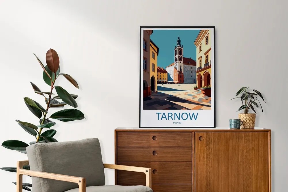 Tarnow Travel Poster, Poland Wall Art - Image 2
