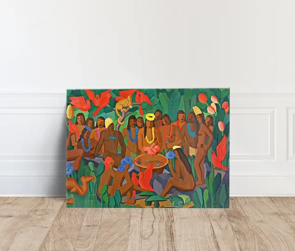 Tarsila Do Amaral Brazilian Modernist Art Print