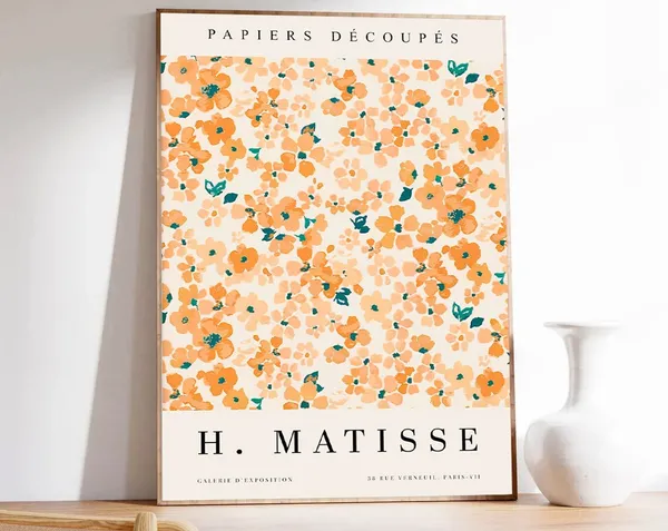 Matisse Flower Market Nature Poster Print