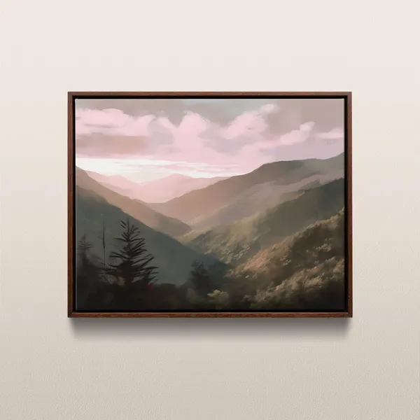 Great Smoky Mountains National Park, Vintage Art Print