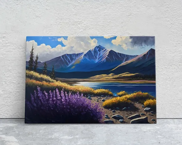 Mount Elbert Colorado Mountain Landscape Art Print