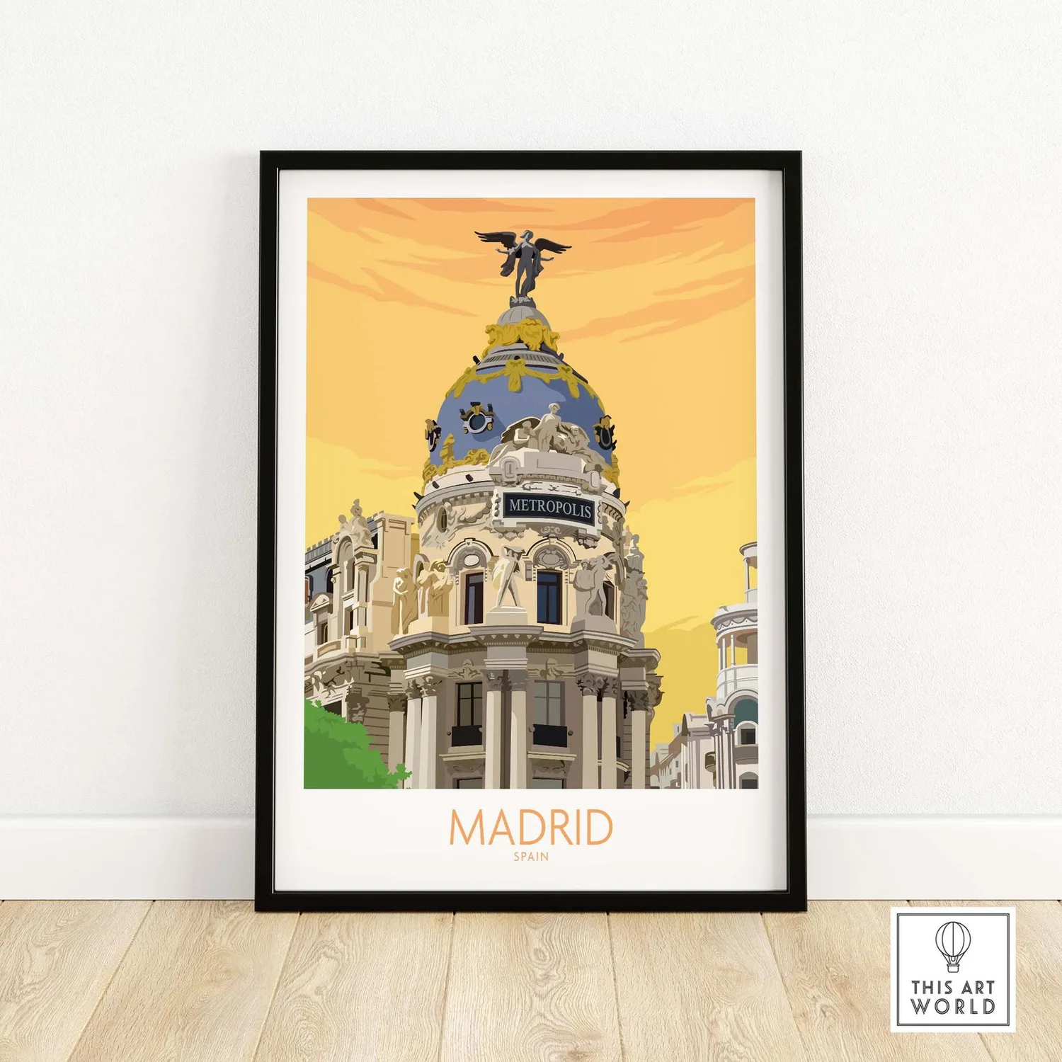 Madrid Spain Wall Art Print