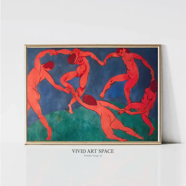 Henri Matisse Dance Fauvism Abstract Art Print