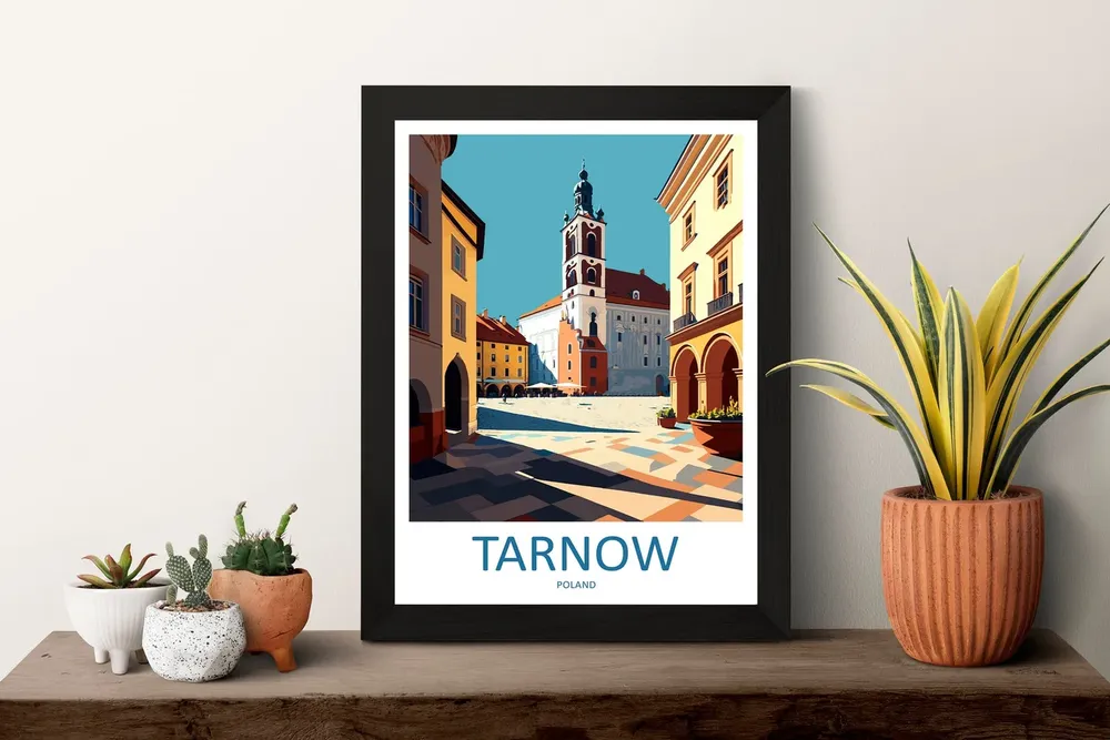Tarnow Travel Poster, Poland Wall Art - Image 3