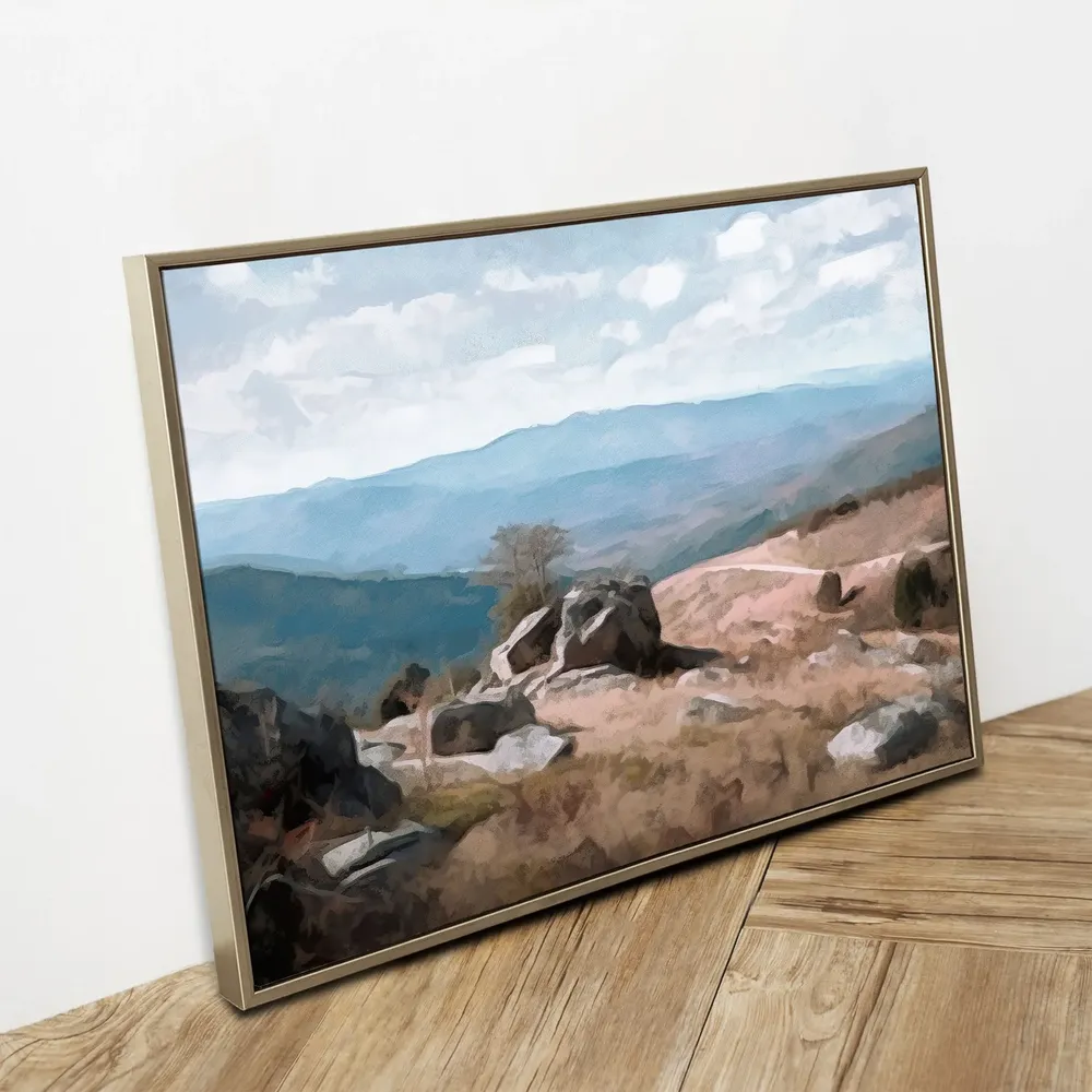 Shenandoah National Park Vintage Oil Painting, Virginia Poster - Image 2
