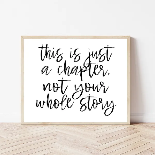 Mental Health Print, School Counselor Office Art