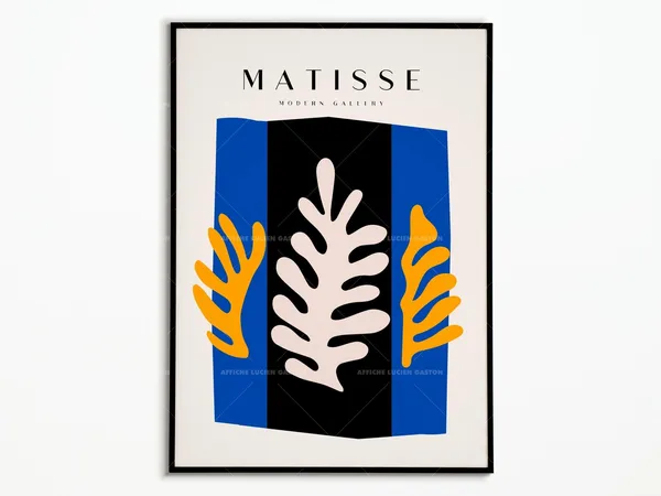 Henri Matisse Fauvism Art Print, Colorful Decor
