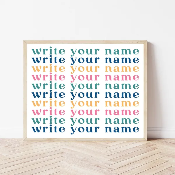 Classroom Rules Boho Poster, Teacher Gift Art Print