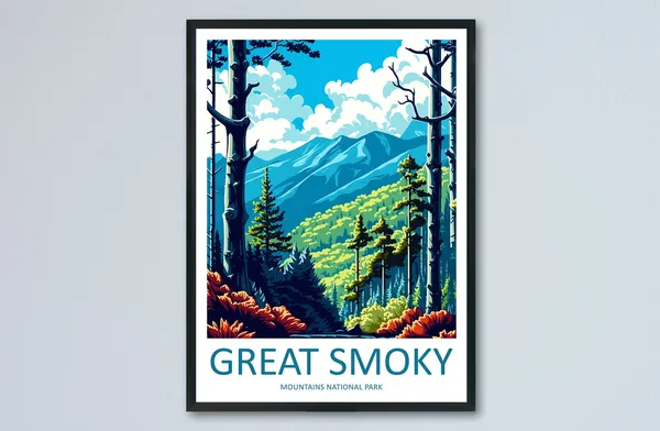 Great Smoky Mountains National Park Wall Art Print