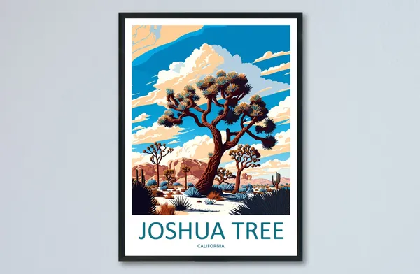 Joshua Tree National Park Wall Art Print