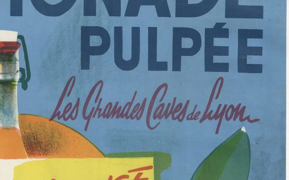 Vintage French Advertisement Lemonade Poster Print - Image 2